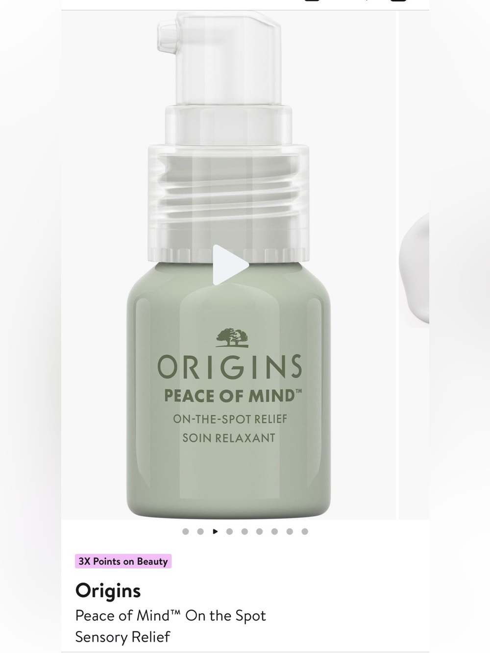 Origins Peace of Mind On-The-Spot Relief NWT